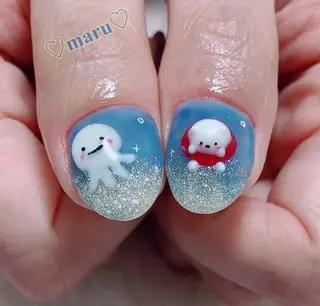 ネイル まるみ ♡のネイルデザイン
