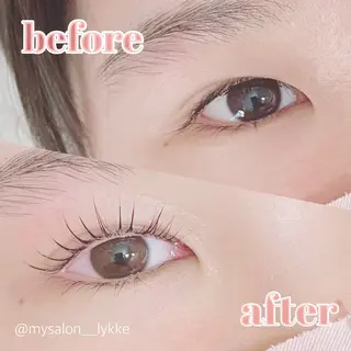 マツエク・マツパ Lykke yuu✿のマツエク・マツパデザイン