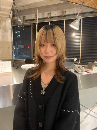 セミロング カラー ショートカット募集中 /NAGISAのヘアスタイル