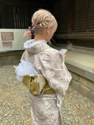 ミディアム カラー 袴着付け予約受付中/ 渡辺奈緒のその他イメージ