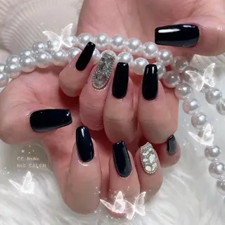 ネイル 💎CC・NaNa 韓国風ネイル🌙Cのネイルデザイン