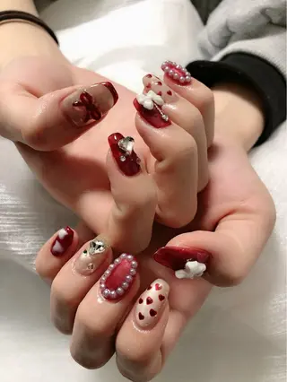 ネイル しょう えんきんのネイルデザイン