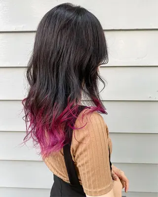 ロング カラー フラム所属・WATANABE MISAKIのヘアスタイル