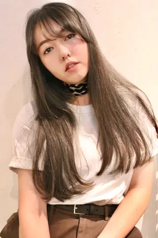 ロング カラー 似合わせカラーパーマ 🌿kitin米川のヘアスタイル