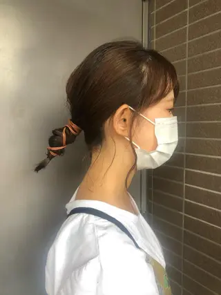 ミディアム カラー パーマ ヘアアレンジ リリー /Men's/パーマのその他イメージ