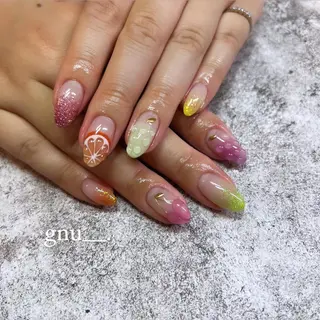 ネイル gnu__. nailのネイルデザイン
