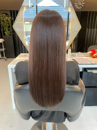 ロング HIKARI🐈‍⬛ レイヤー×デザインのヘアスタイル