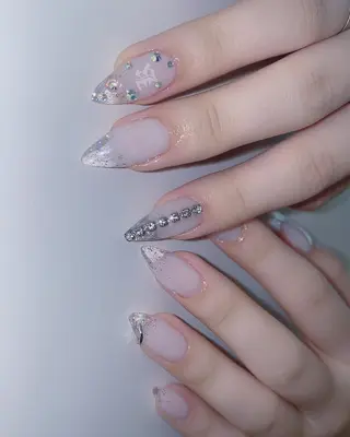 ロング カラー パーマ ヘアアレンジ メンズ キッズ ネイル マツエク・マツパ NOLIMIT.OSAKA所属・NOLIMIT Jr Nailistのネイルデザイン