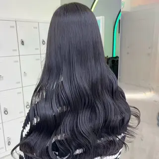 ロング カラー ヘアアレンジ ‎🤍韓国ボブ/ 縮毛矯正🪽‪ひかりのヘアスタイル