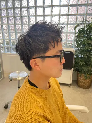 メンズ 無料ショートモデル 募集中❗️秋山ひらいのヘアスタイル