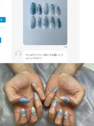 ネイル ongles chic24時間営業のネイルデザイン