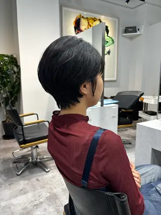 ショート 門崎未依/レイヤー/ メンズカット🪿🌼のヘアスタイル