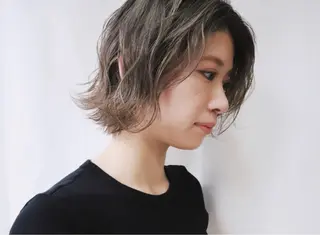 ミディアム カラー パーマ ヘアアレンジ メンズ キッズ マツエク・マツパ 古賀 侑磨のヘアスタイル