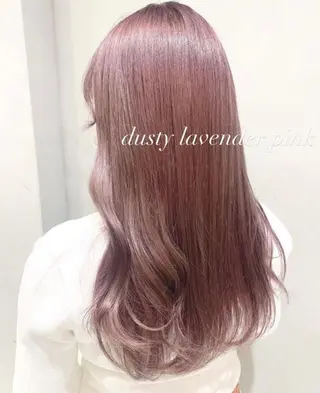 ロング カラー ワンホン/韓国ヘア 🤍amiのヘアスタイル