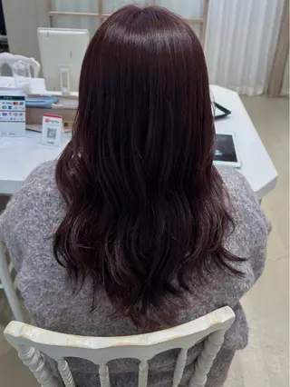 セミロング つちだ ゆうひ / 暗髪カラー⟡.·のヘアスタイル