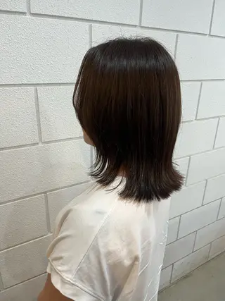 ミディアム カラー 小沼采唯👧🏼 海好きオヌちゃんのヘアスタイル