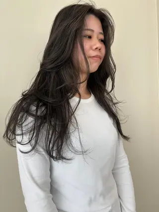 ロング カラー miwa Yuma /メンズパーマのヘアスタイル