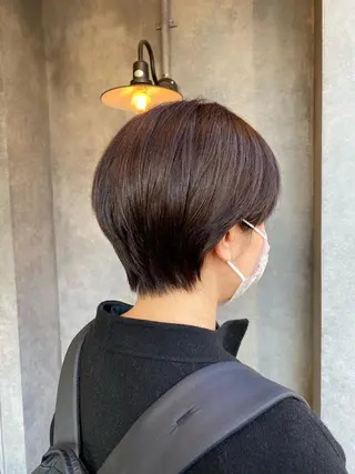 ショート 似合わせカット 店長☀️前田一樹のヘアスタイル