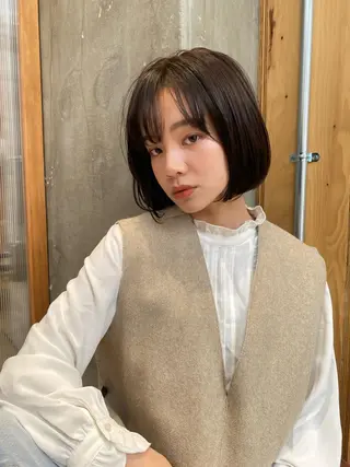 ミディアム Le'a 谷町🌼 幸村はるひのヘアスタイル