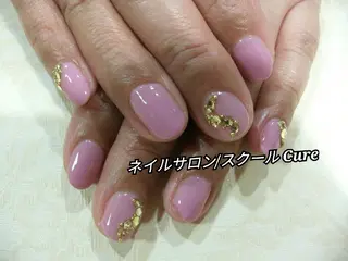 ショート ネイル ネイルサロン Cureのネイルデザイン