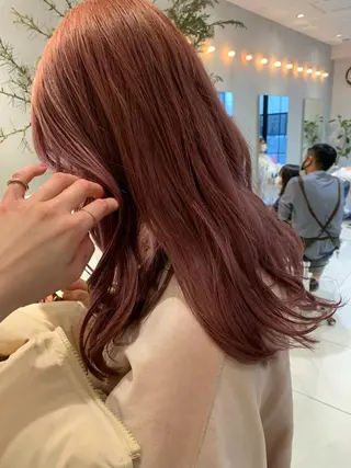 カラー ラベンダー/レイヤー スタイル🤎mamiのヘアスタイル