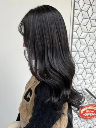 ロング 髪質改善カラー/ 表参道/龍信のヘアスタイル