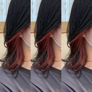 ミディアム 韓国ヘア/髪質改善 /Harunaのヘアスタイル