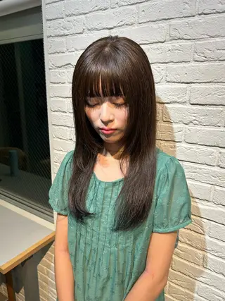 ロング カラー 透明感似合わせカラー 🍀あかり🍀のヘアスタイル