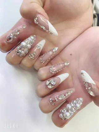 ロング JNA認定講師🌸 RIEのネイルデザイン