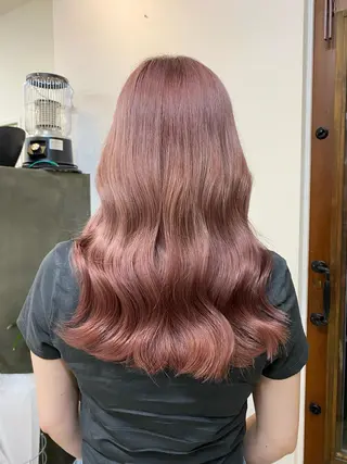 セミロング カラー ヘアアレンジ souco/ moenoのヘアスタイル