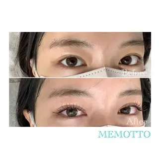 マツエク・マツパ MEMOTTO CHIHIROのマツエク・マツパデザイン