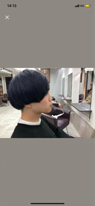 ショート カラー メンズ jill by gisel＿奥家のヘアスタイル