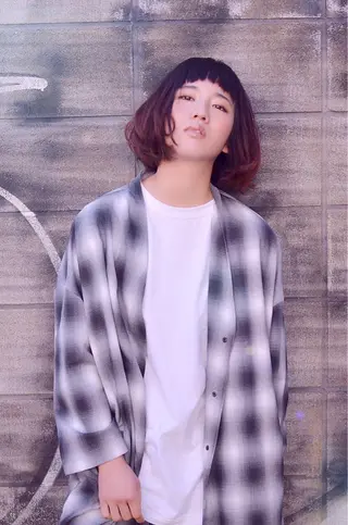 ミディアム カラー 吉祥寺aivee 若手注目スタッフのヘアスタイル