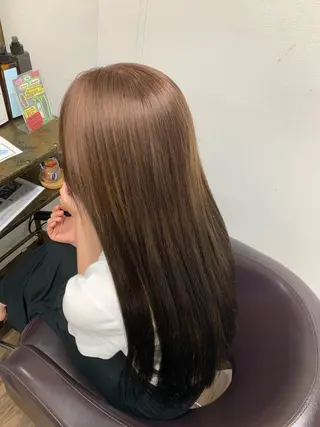 ロング カラー 深野 ちさとのヘアスタイル