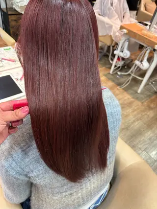 カラー 大熊 凜のヘアスタイル