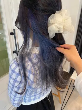 カラー ヘアアレンジ annuy. miyuu💫のヘアスタイル