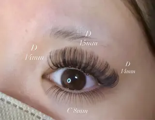 マツエク・マツパ シェアサロン ルレイル心斎橋店所属・シェアサロンルレイル 朱羅のマツエク・マツパデザイン