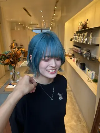 カラー 中野 ちよのヘアスタイル