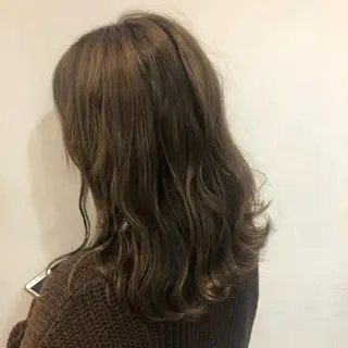 ミディアム カラー 🌷韓国レイヤー/艶 カラー🇰🇷amiのヘアスタイル