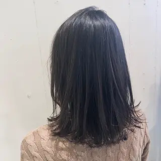 ミディアム カラー パーマ ヘアアレンジ 【ツヤ髪美容師】 ツダケイスケのヘアスタイル