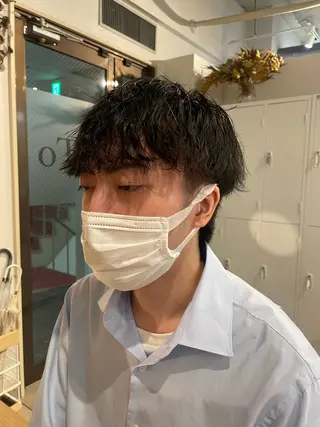 パーマ メンズ riTo Harunaのヘアスタイル