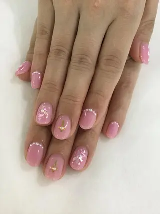 ネイル 💎🐰 saki. m 🐰💎のネイルデザイン