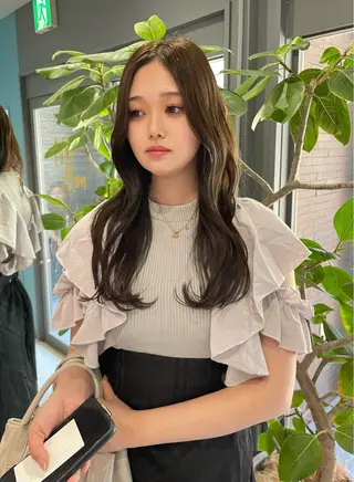 ロング カラー 🌟満足度No.1/ 似合わせ/AYA🌟のヘアスタイル