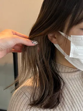 ミディアム カラー 赤み消しカラー🌿‬ 透明感/Hikariのヘアスタイル