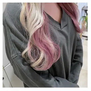 ロング カラー ❁⃘ ち だ り さ ❁⃘のヘアスタイル