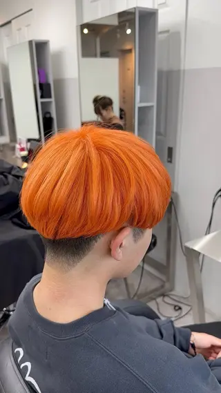 ショート カラー ヘアアレンジ ⭐️柏木皇気ブリーチ ムラ修正/他店直しのヘアスタイル