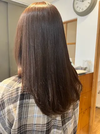 ロング カラー 奥山 沙季(大井町)のヘアスタイル