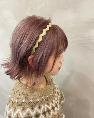 ショート カラー 🫧透明感カラー🫧 OIKAWAのヘアスタイル