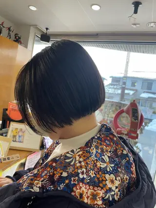 ショート カラー 美容室アークス所属・美容室ARKS 黒田杏奈のヘアスタイル