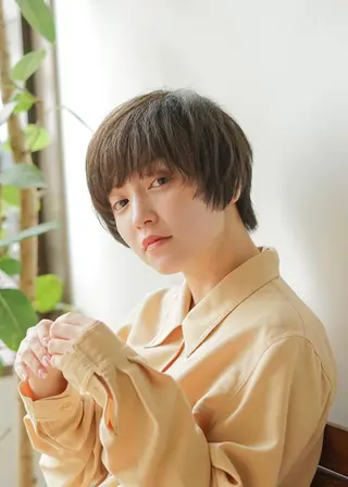 ショート 骨格/顔タイプ/ パーソナルカラー菅原のヘアスタイル